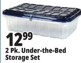 Ocean State Job Lot Mr. fresh under the bed storage bins, 2 count offer