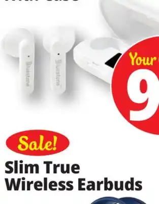 Ocean State Job Lot Slim true wireless earbuds offer