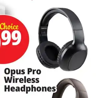Ocean State Job Lot Opus pro wireless headphones offer