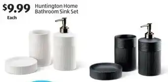 Aldi Huntington Home Bathroom Sink Set offer
