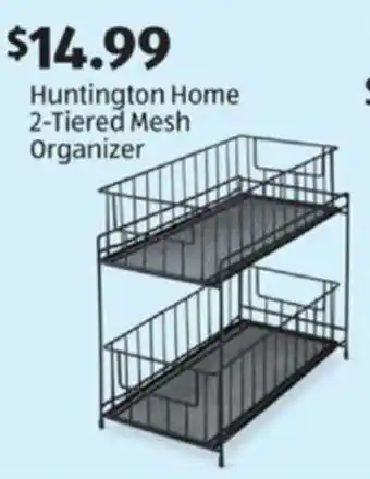 Aldi Huntington Home 2-Tiered Mesh Organizer offer