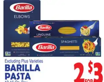 Bravo Supermarkets Barilla pasta offer