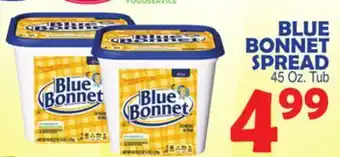 Bravo Supermarkets Blue bonnet spread offer