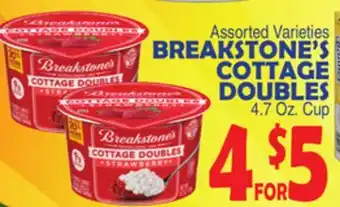 Bravo Supermarkets Breakstone's cottage doubles offer