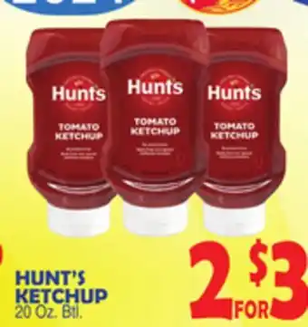 Bravo Supermarkets Hunt's ketchup offer