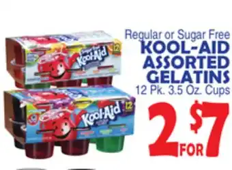 Bravo Supermarkets Kool-aid assorted gelatins offer