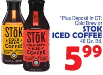 Bravo Supermarkets Stok iced coffee offer