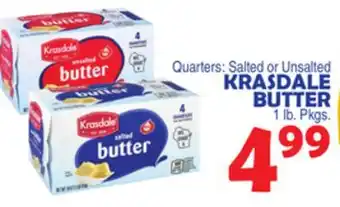Bravo Supermarkets Krasdale butter offer