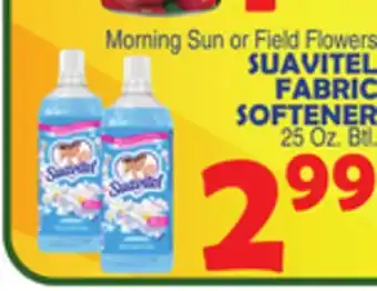 Bravo Supermarkets Suavitel fabric softener offer