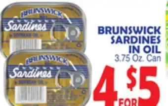 Bravo Supermarkets Brunswick sardines in oil offer
