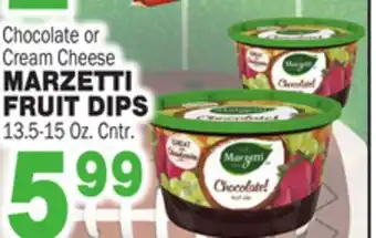 Bravo Supermarkets Marzetti fruit dips offer