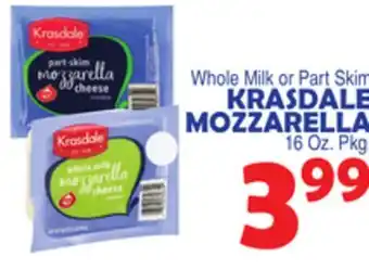 Bravo Supermarkets Krasdale mozzarella offer
