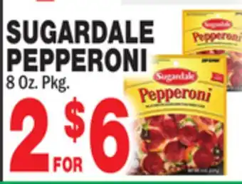 Bravo Supermarkets Sugardale pepperoni offer