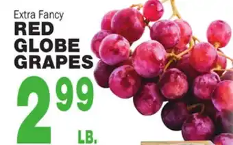 Bravo Supermarkets Red globe globe grapes offer