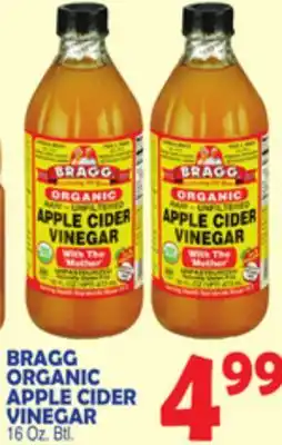 Bravo Supermarkets Bragg organic apple cider vinegar offer