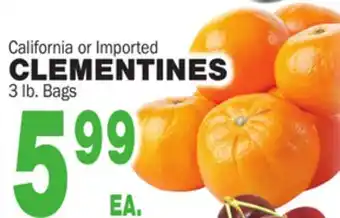 Bravo Supermarkets Clementines offer