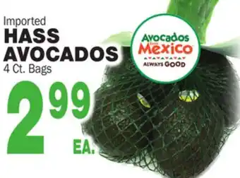 Bravo Supermarkets Hass avocados offer