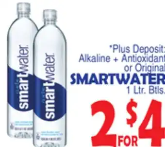 Bravo Supermarkets Smartwater offer