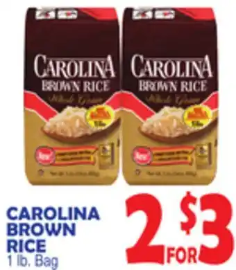 Bravo Supermarkets Carolina brown rice offer