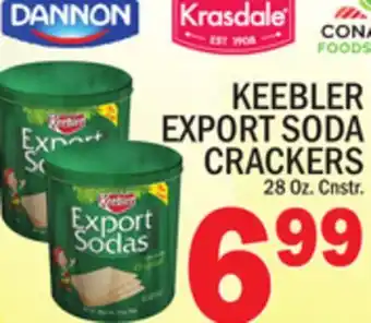 C Town Keebler export soda crackers offer