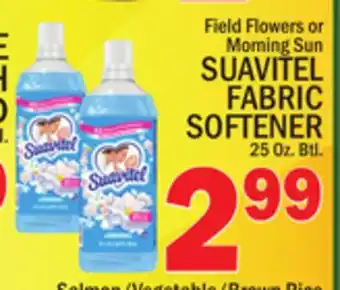 C Town Suavitel fabric softener offer