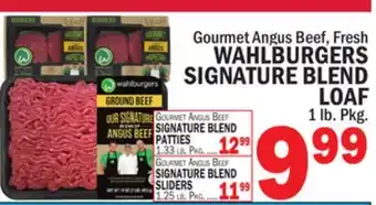 C Town Wahlburgers signature blend loaf offer