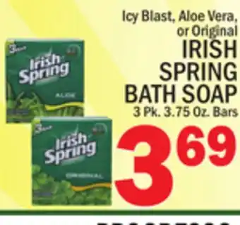 C Town Irish spring bath soap offer