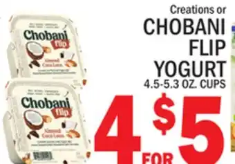 C Town Chobani flip yogurt offer