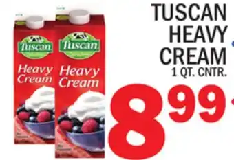 C Town Tuscan heavy cream offer