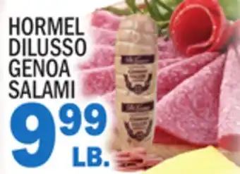 C Town Hormel dilusso genoa salami offer