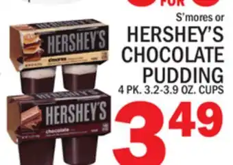 C Town Hershey's chocolate pudding offer