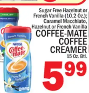 C Town Coffee-mate coffee creamer 15 oz. btl offer