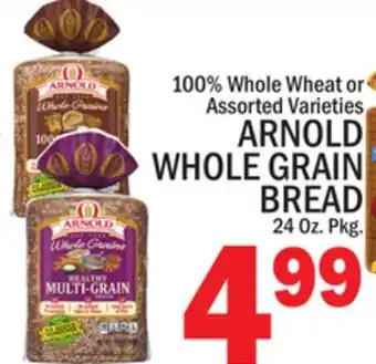 C Town Arnold whole grain bread offer