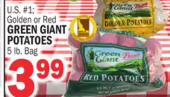 C Town Green giant potatoes offer