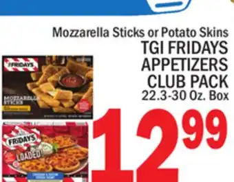 C Town Tgi fridays appetizers club pack offer