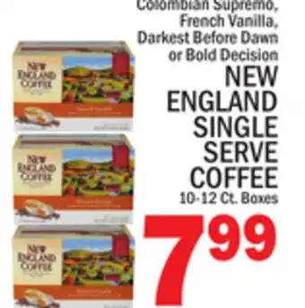 C Town New england single serve coffee offer