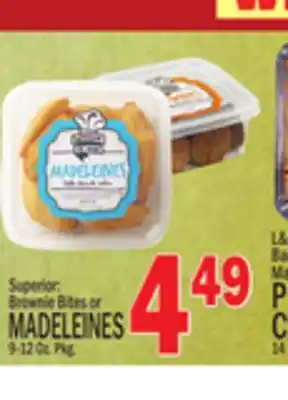 C Town Madeleines offer