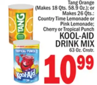 C Town Kool-aid drink mix 63 oz. cnstr offer