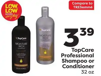Weis Markets Tresemmé topcare professional shampoo or conditioner offer