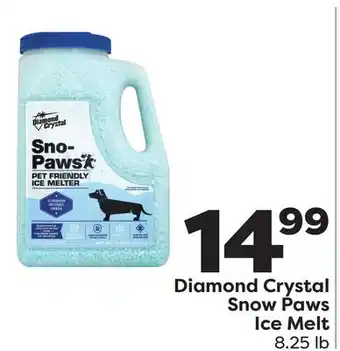 Weis Markets Diamond crystal snow paws ice melt offer