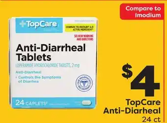 Weis Markets Topcare anti-diarheal offer