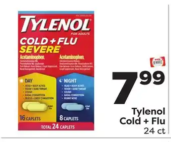 Weis Markets Tylenol cold + flu offer