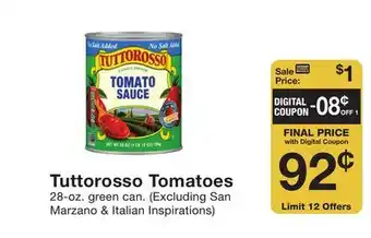 Fairway Store Market Tuttorosso tomatoes offer