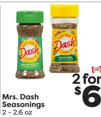 Weis Markets Mrs. dash seasonings offer