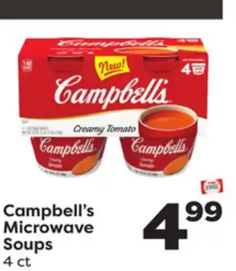 Weis Markets Campbell's microwave soups offer