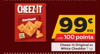 Weis Markets Cheez-it original or white cheddar offer