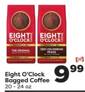 Weis Markets Eight o'clock bagged coffee offer
