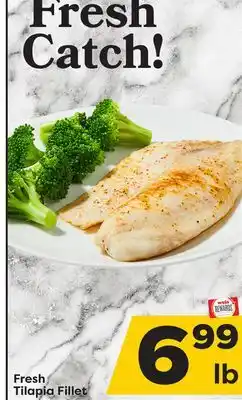 Weis Markets Fresh tilapia fillet offer