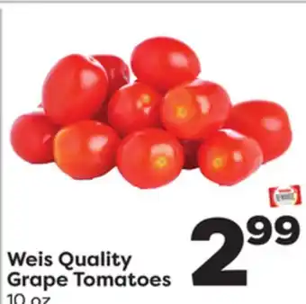 Weis Markets Weis quality grape tomatoes offer