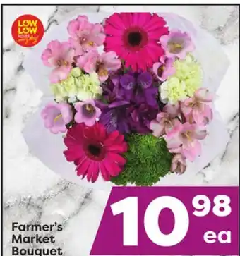 Weis Markets Farmer's market bouquet offer